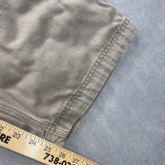 Duluth Trading Co Mens Cargo Work Pants Size 40x28 Carpenter Tan - Picture 7 of 11